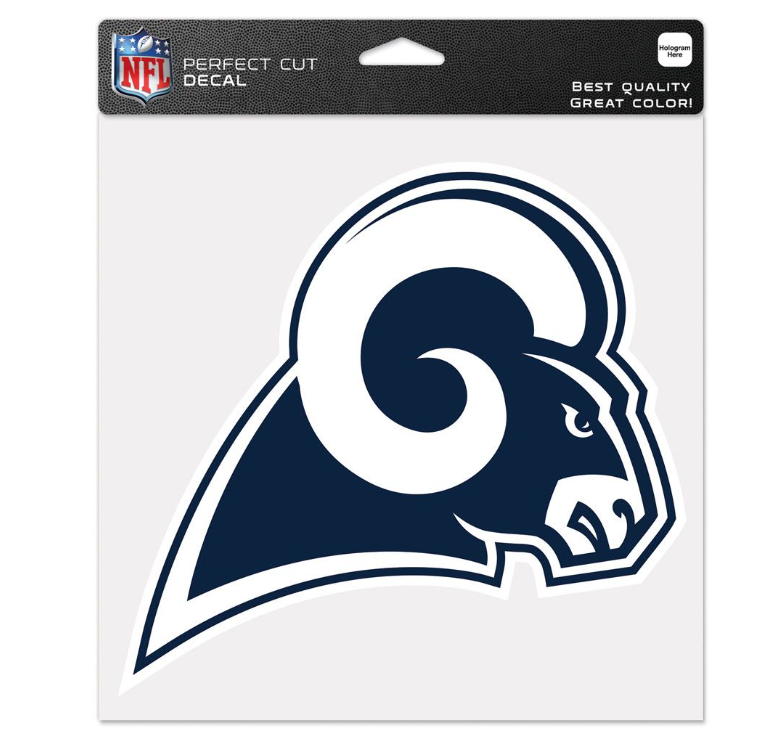 Los Angeles Rams Wincraft 4X4 Perfect Cut Decal