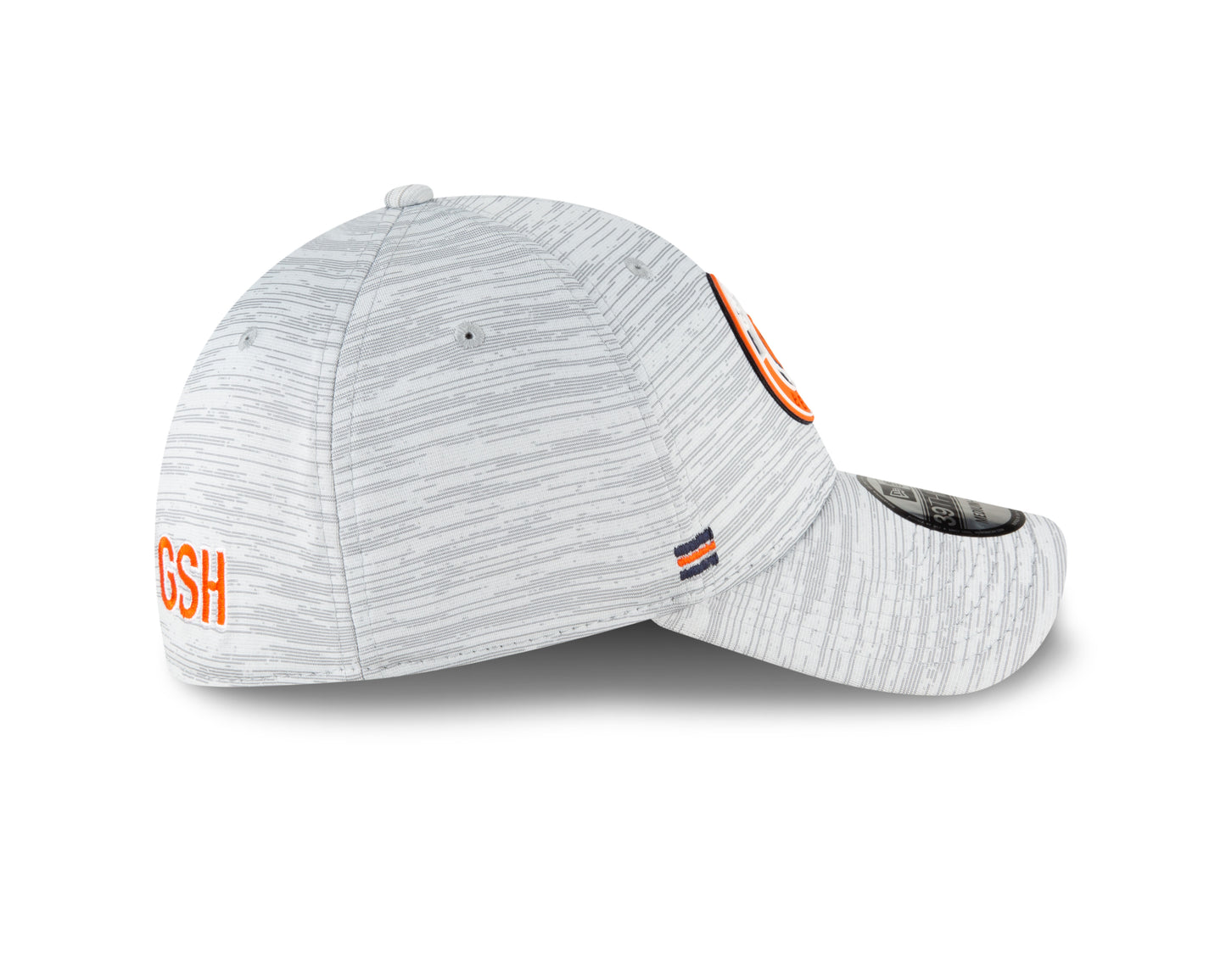Chicago Bears New Era Road Sideline 39THIRTY Flex Hat - Gray
