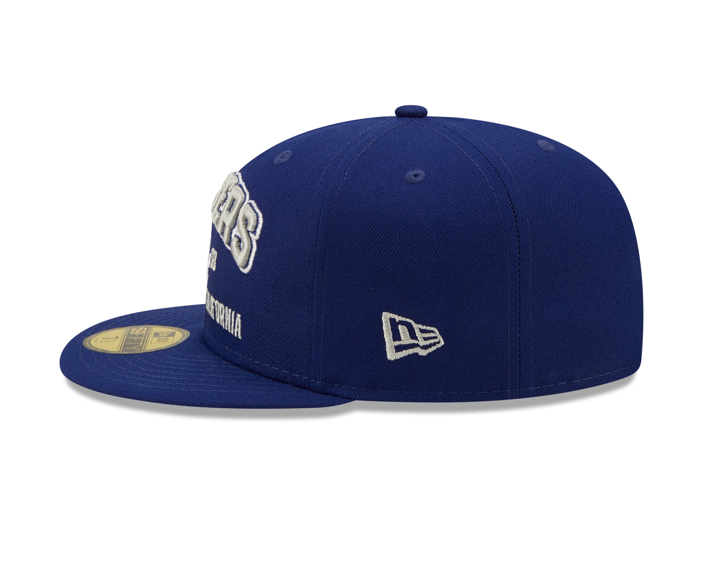 Los Angeles Dodgers New Era Local Stacked 59FIFTY Fitted Hat - Blue