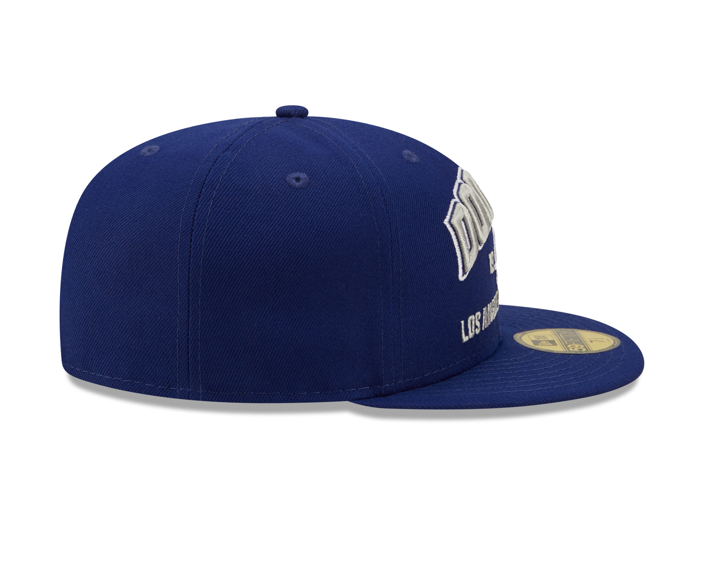 Los Angeles Dodgers New Era Local Stacked 59FIFTY Fitted Hat - Blue