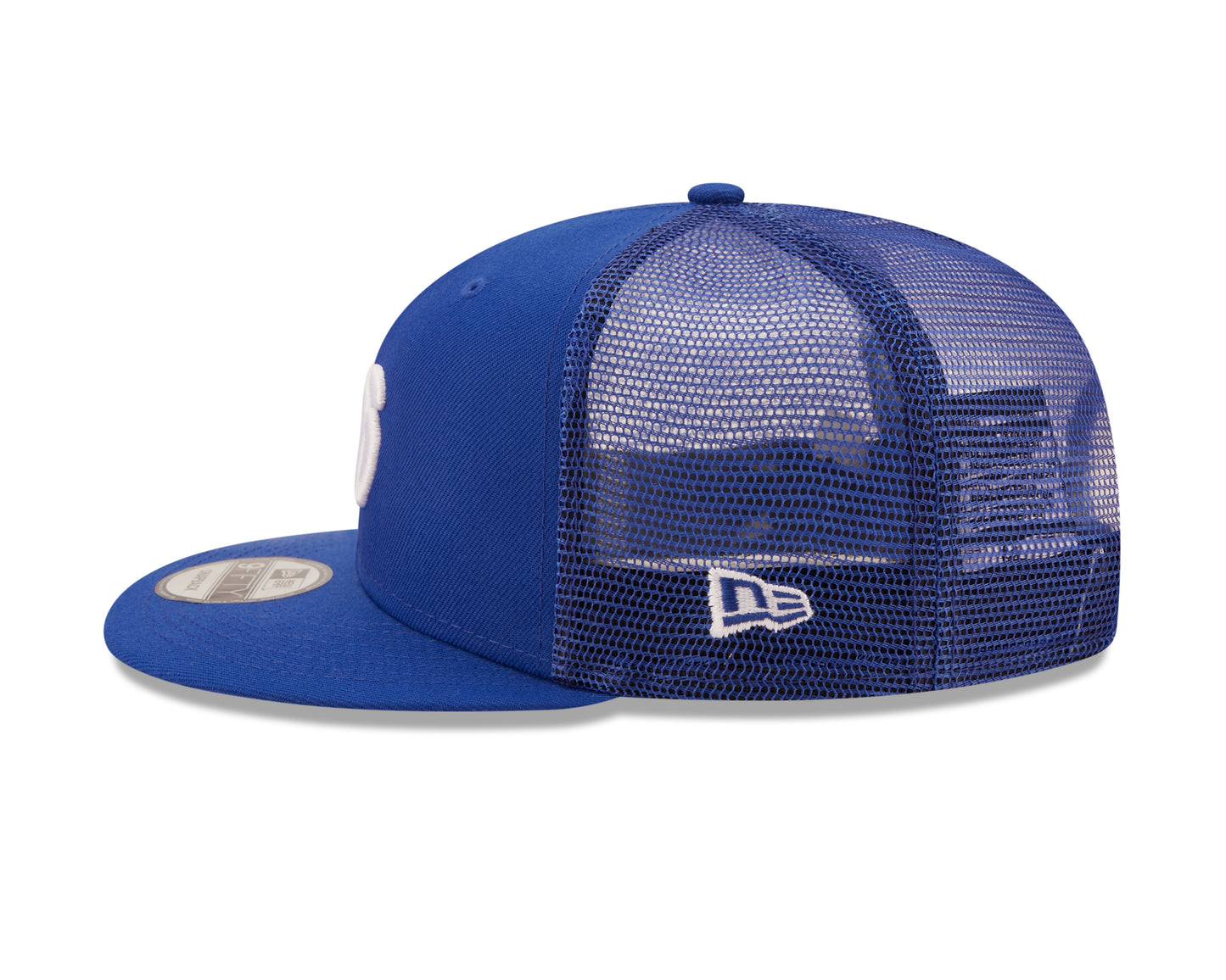 Philadelphia 76ers New Era Royal Blue Classic Trucker Mesh 9Fifty Hat