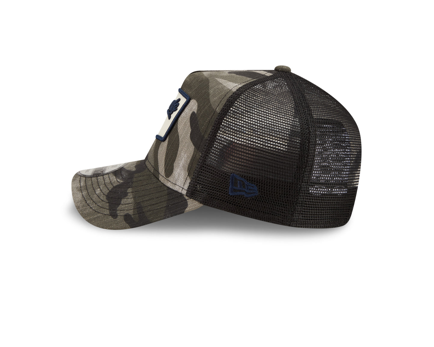 Washington Nationals New Era Camo Patch Trucker 9Forty