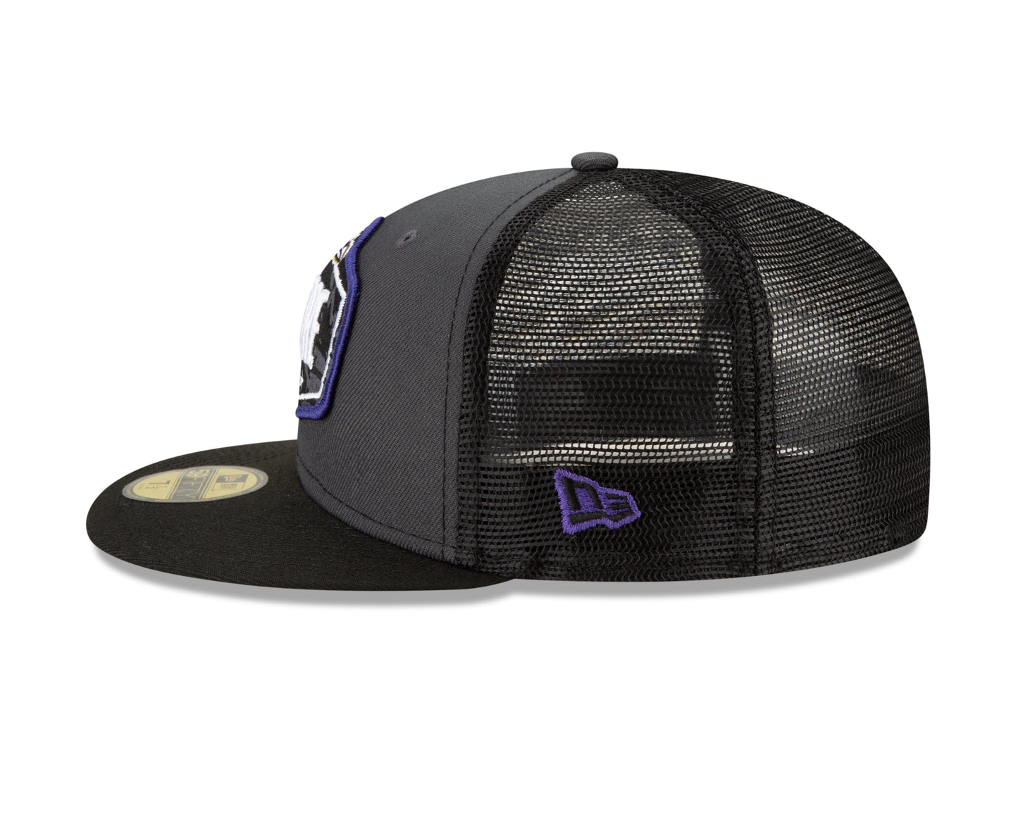 Baltimore Ravens New Era NFL Draft On-Stage 59FIFTY Fitted Hat - Graphite