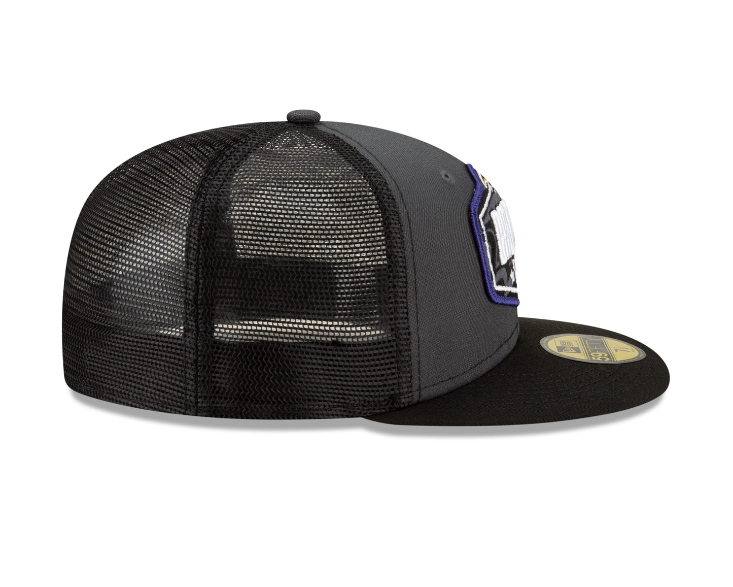 Baltimore Ravens New Era NFL Draft On-Stage 59FIFTY Fitted Hat - Graphite