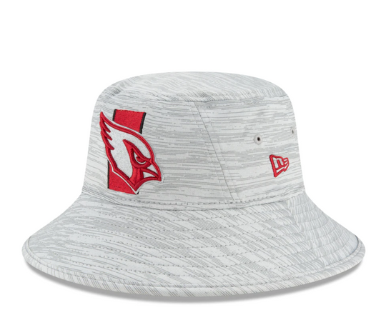 Arizona Cardinals New Era Training Camp Bucket Hat- Gray