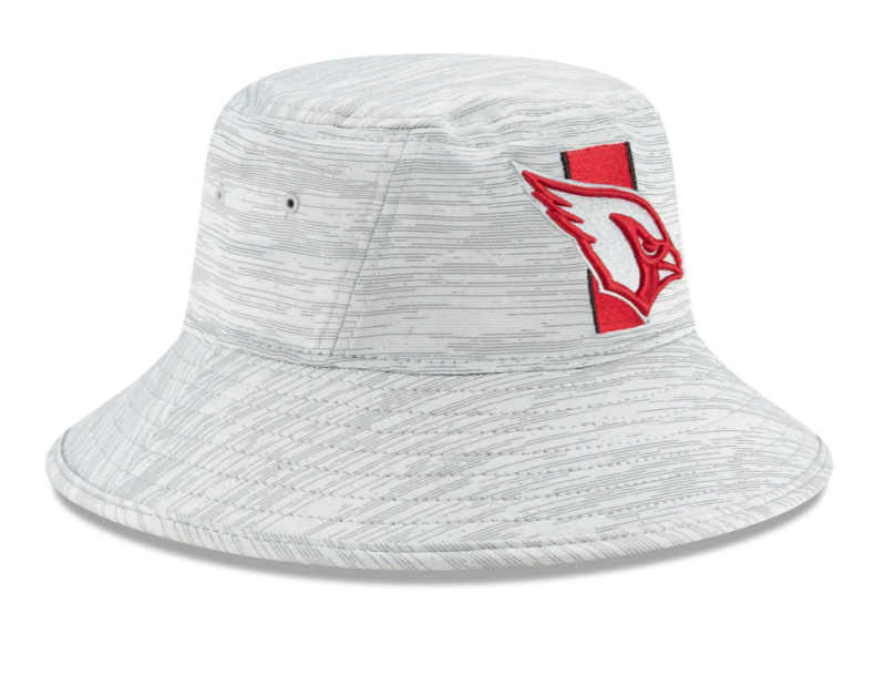 Arizona Cardinals New Era Training Camp Bucket Hat- Gray