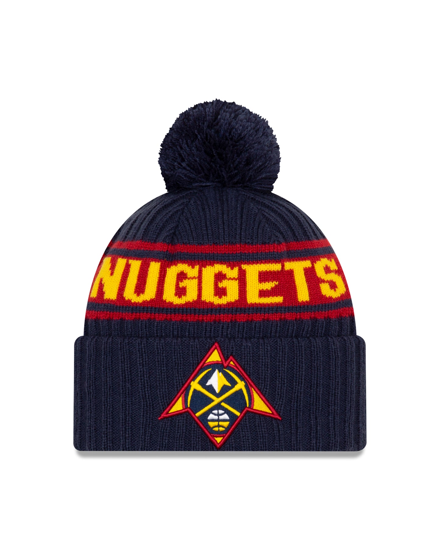 Denver Nuggets New Era Draft Knit Hat