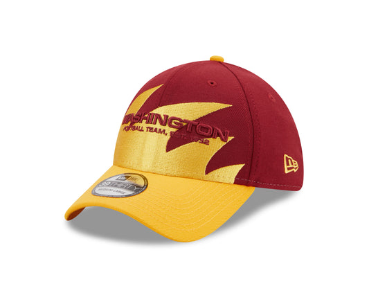 Washington Football Team New Era Burgundy / Gold NFL Surge 39Thirty Flex Fit Hat