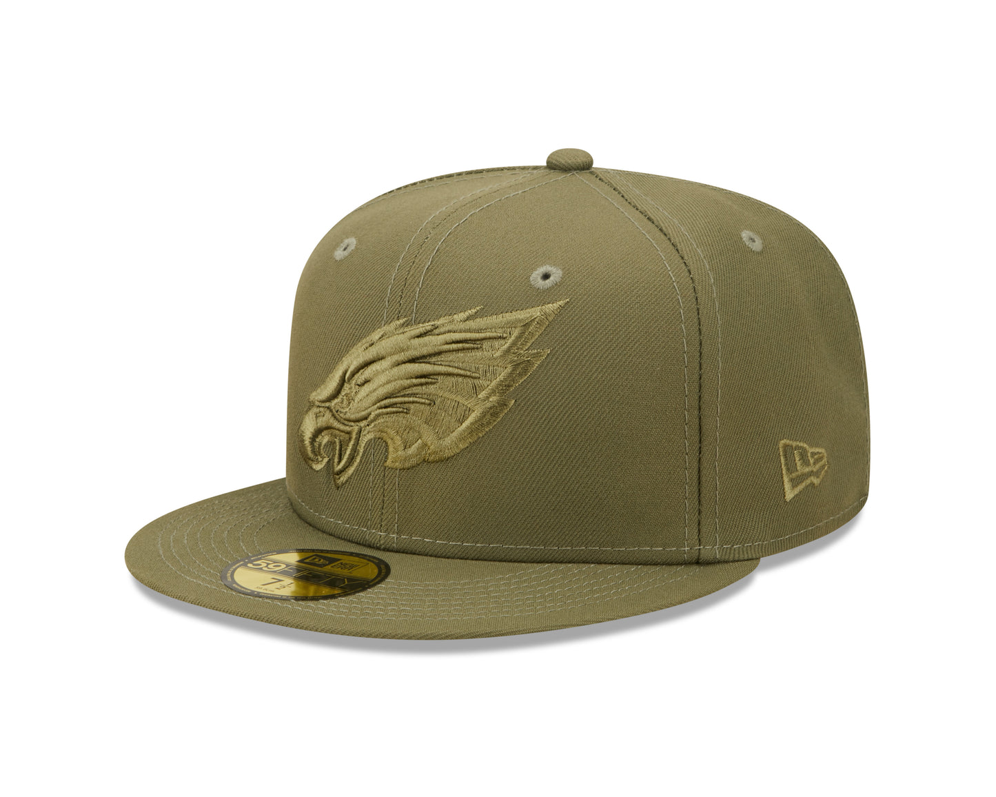 Philadelphia Eagles New Era Color Pack Olive & Olive 59FIFTY Fitted Hat
