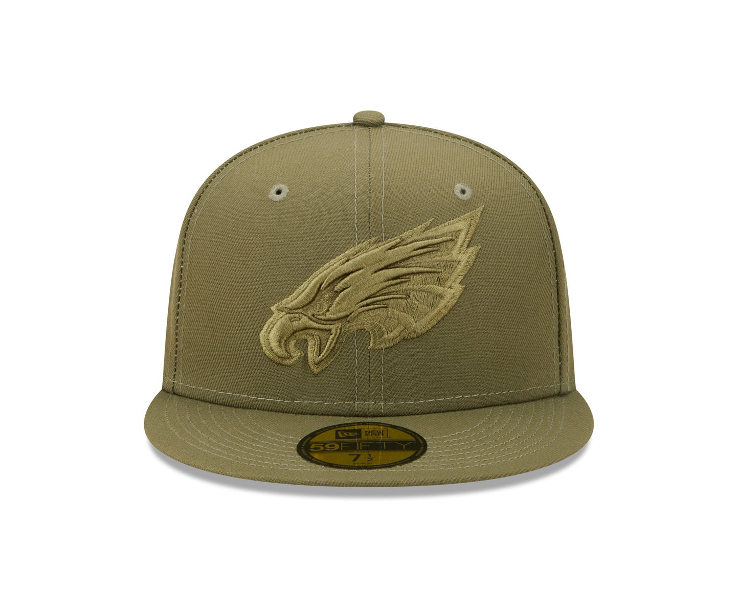 Philadelphia Eagles New Era Color Pack Olive & Olive 59FIFTY Fitted Hat
