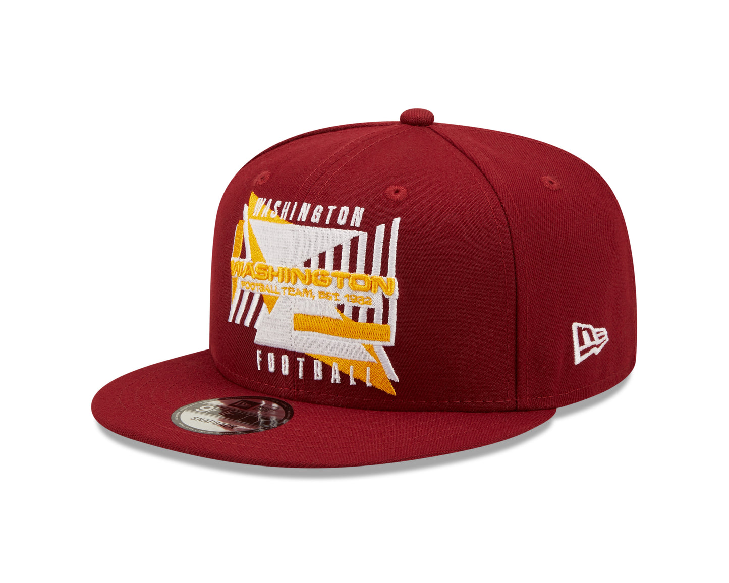 Washington Football Team NFL New Era Shapes 9FIFTY Snapback Hat - Burgundy