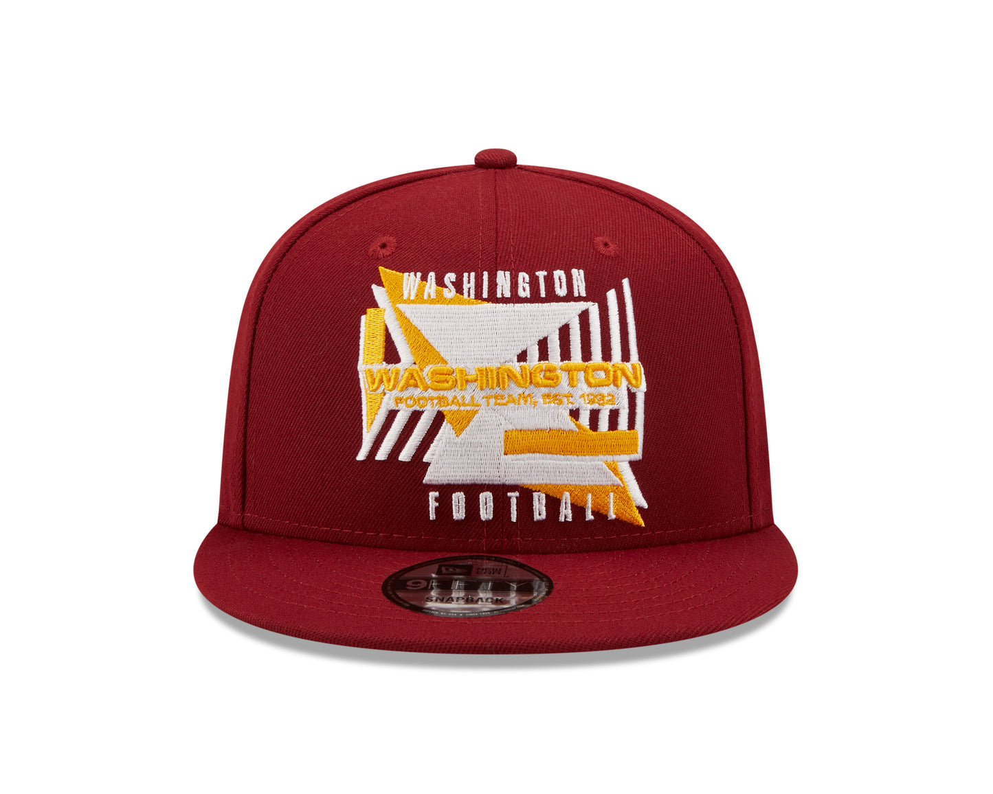 Washington Football Team NFL New Era Shapes 9FIFTY Snapback Hat - Burgundy