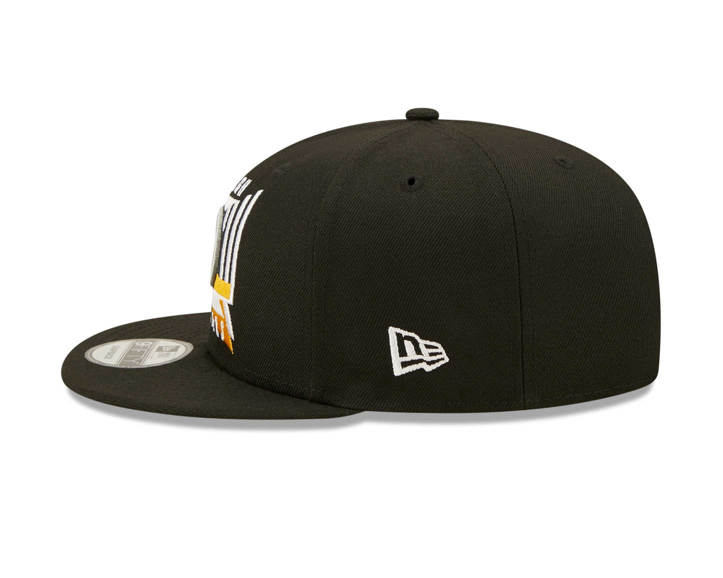 Pittsburgh Steelers NFL New Era Shapes 9FIFTY Snapback Hat - Black