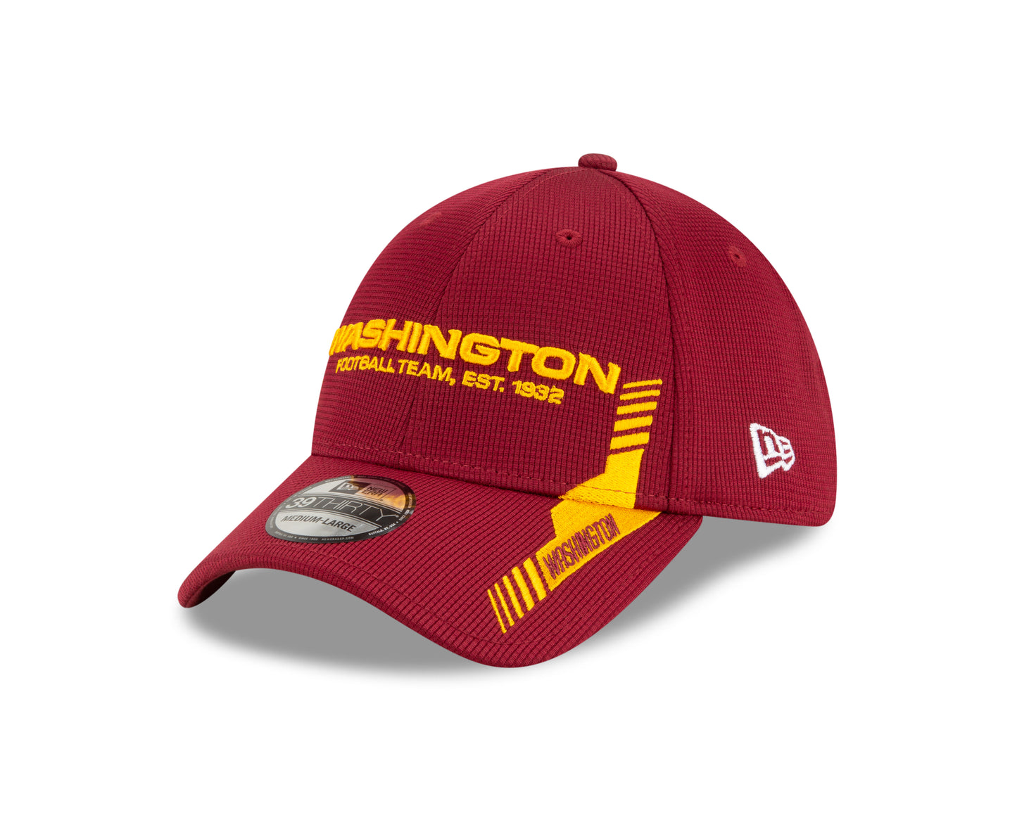 Washington Football New Era Sideline Home 39THIRTY Flex Hat - Burgandy