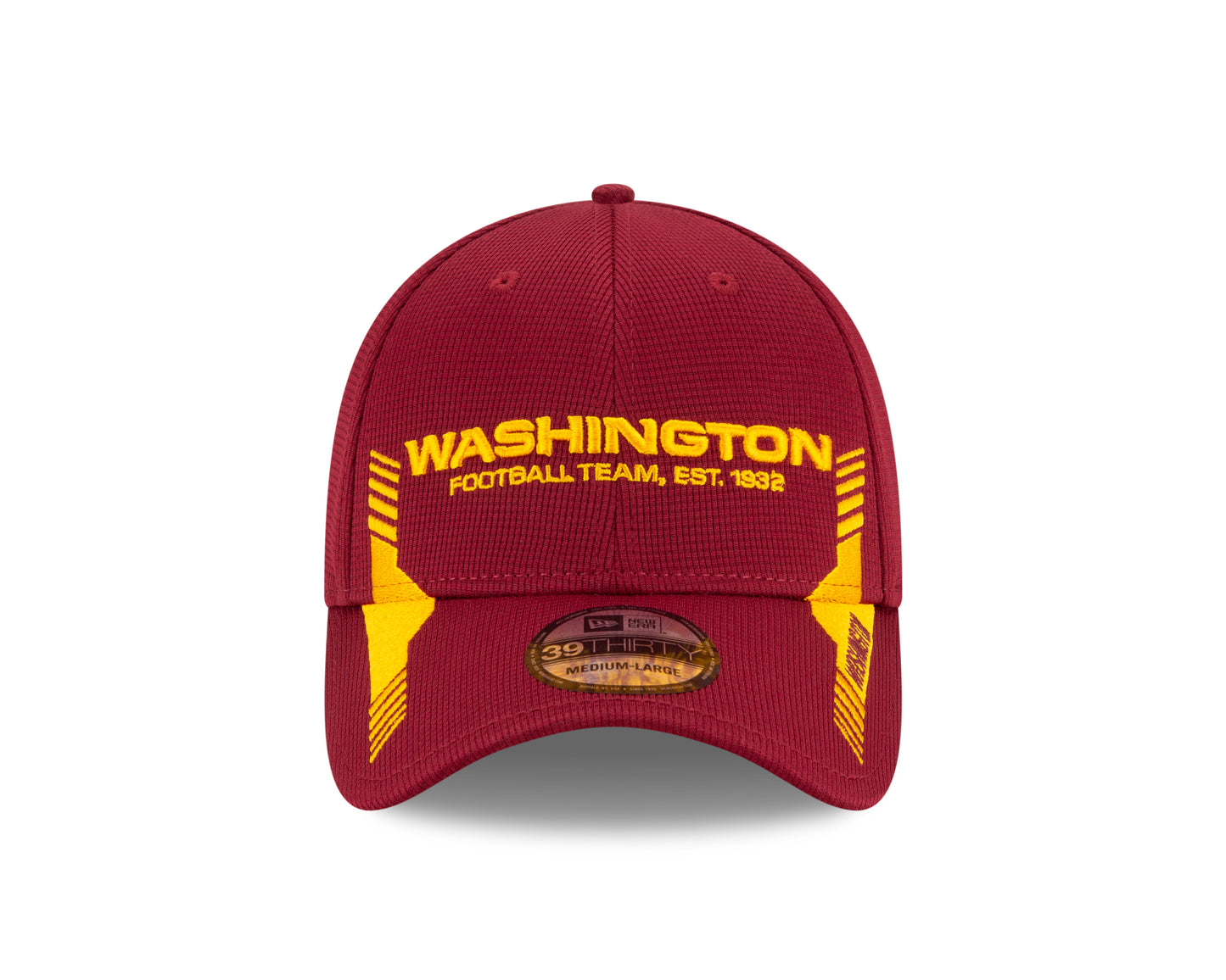 Washington Football New Era Sideline Home 39THIRTY Flex Hat - Burgandy