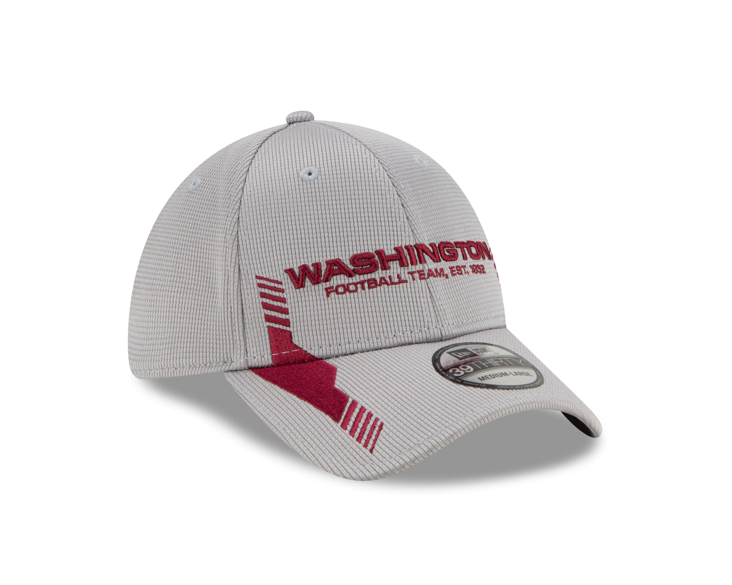 Washington Football New Era Sideline Home 39THIRTY Flex Hat - Gray