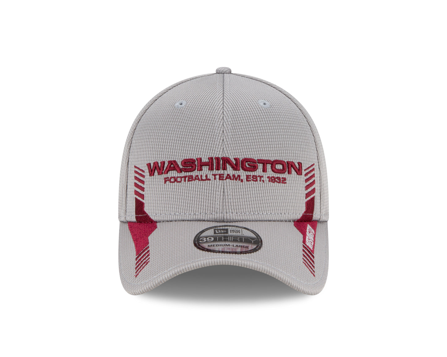 Washington Football New Era Sideline Home 39THIRTY Flex Hat - Gray