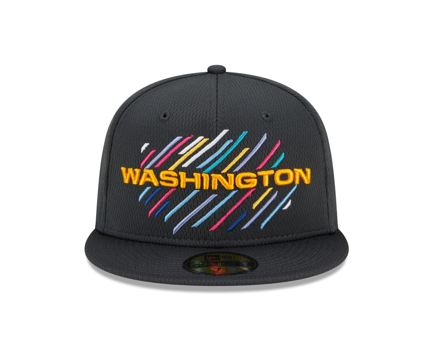 Washington Football New Era Crucal Catch 59FIFTY Fitted Hat - Gray