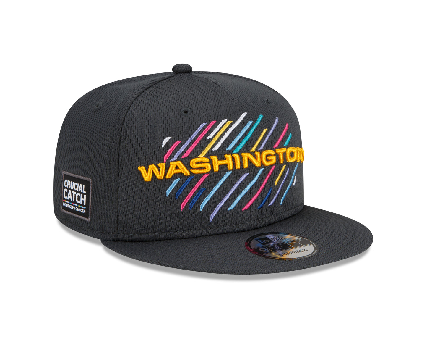 Washington Football New Era Crucial Catch 9FIFTY Adjustable Hat - Gray