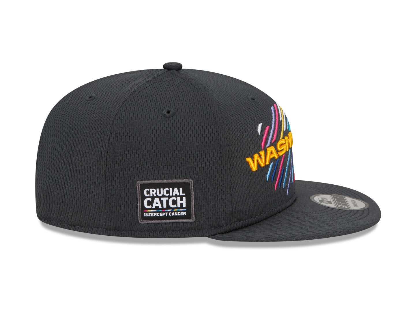 Washington Football New Era Crucial Catch 9FIFTY Adjustable Hat - Gray