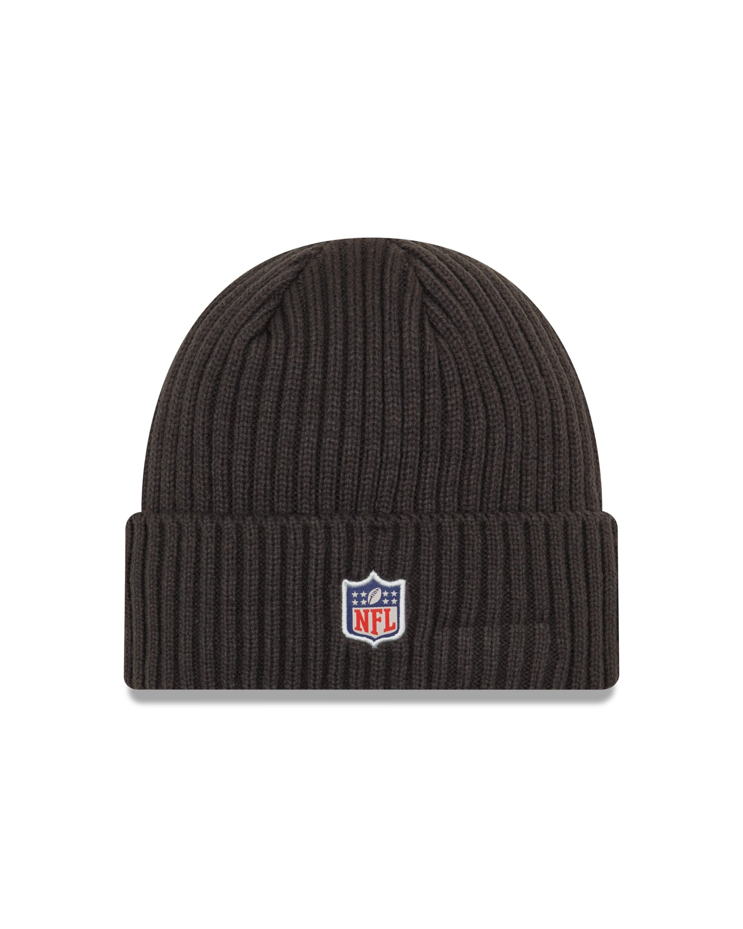 New England Patriots New Era Crucial Catch Cuffed Knit Hat - Gray