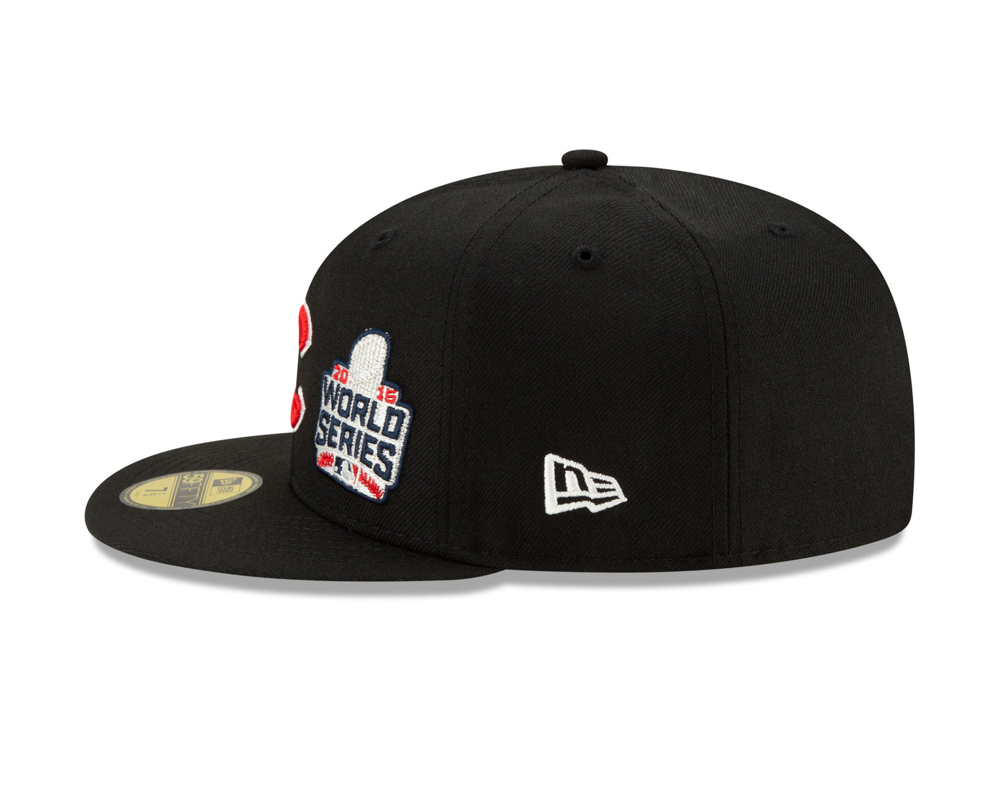 Chicago Cubs New Era Wool World Series 2016 59FIFTY Fitted Hat - Black