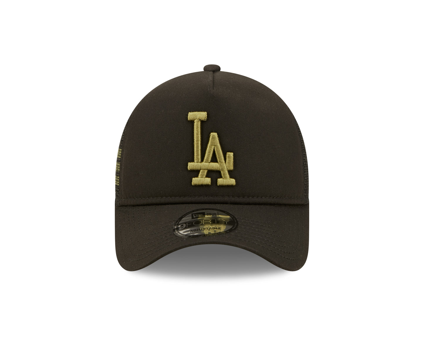 Los Angeles Dodgers New Era x Alpha Industries A-Frame 9FORTY Trucker Snapback