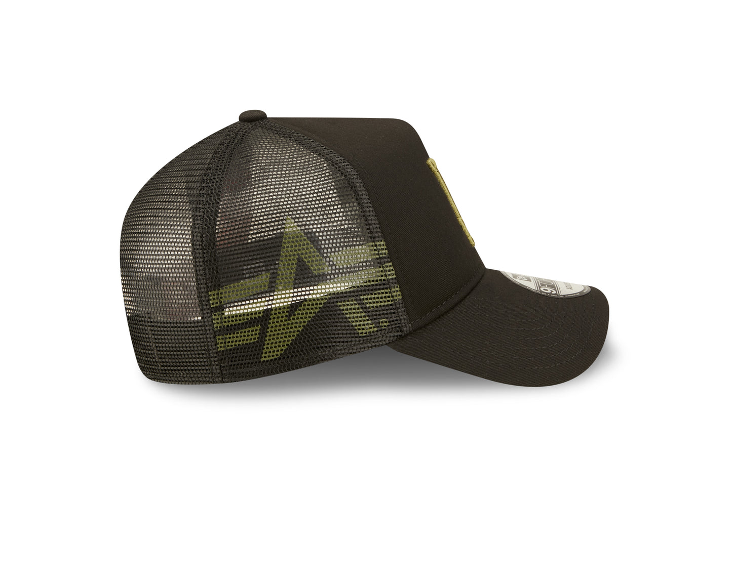 Los Angeles Dodgers New Era x Alpha Industries A-Frame 9FORTY Trucker Snapback
