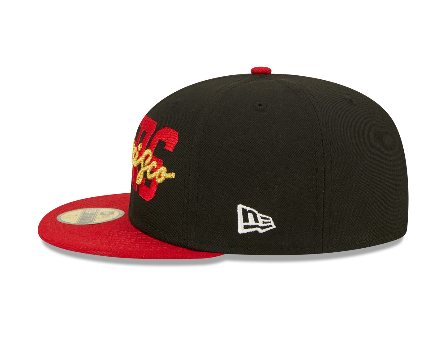 San Francisco 49ers New Era Draft On Stage 59FIFTY Fitted Hat - Black / Red