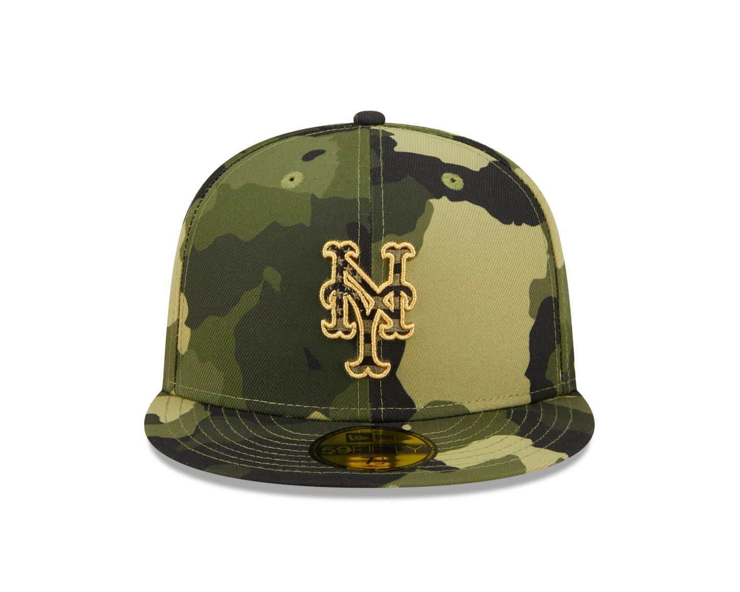 New York Mets New Era Camo Armed Forces On-Field 59FIFTY Fitted Hat