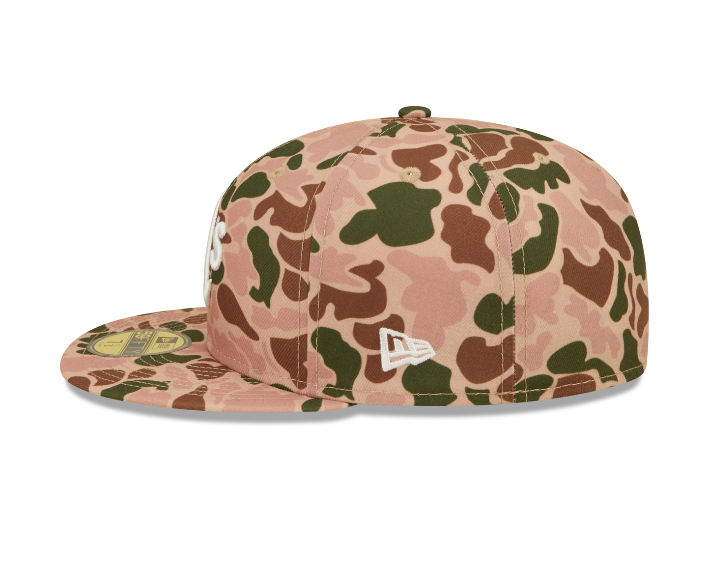 Oakland Athletics Duck Camo World Series 1989 Side Patch 59fifty Fitted Hat