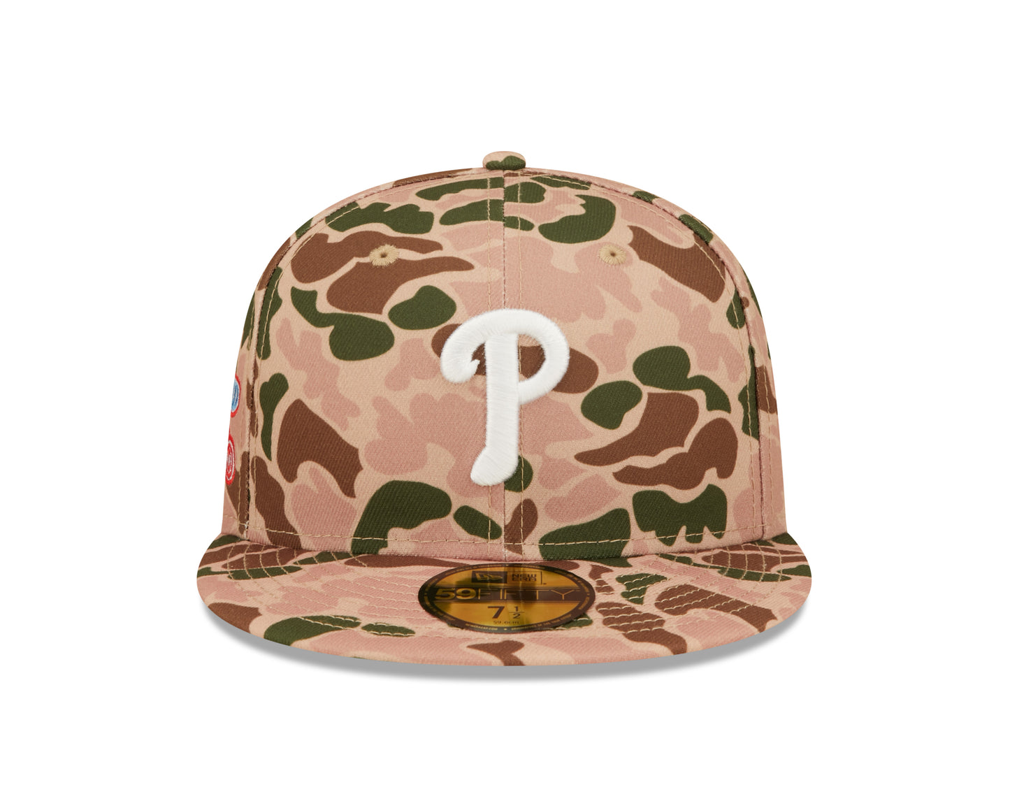 Philadelphia Phillies Duck Camo World Series 1980 Side Patch 59fifty Fitted Hat