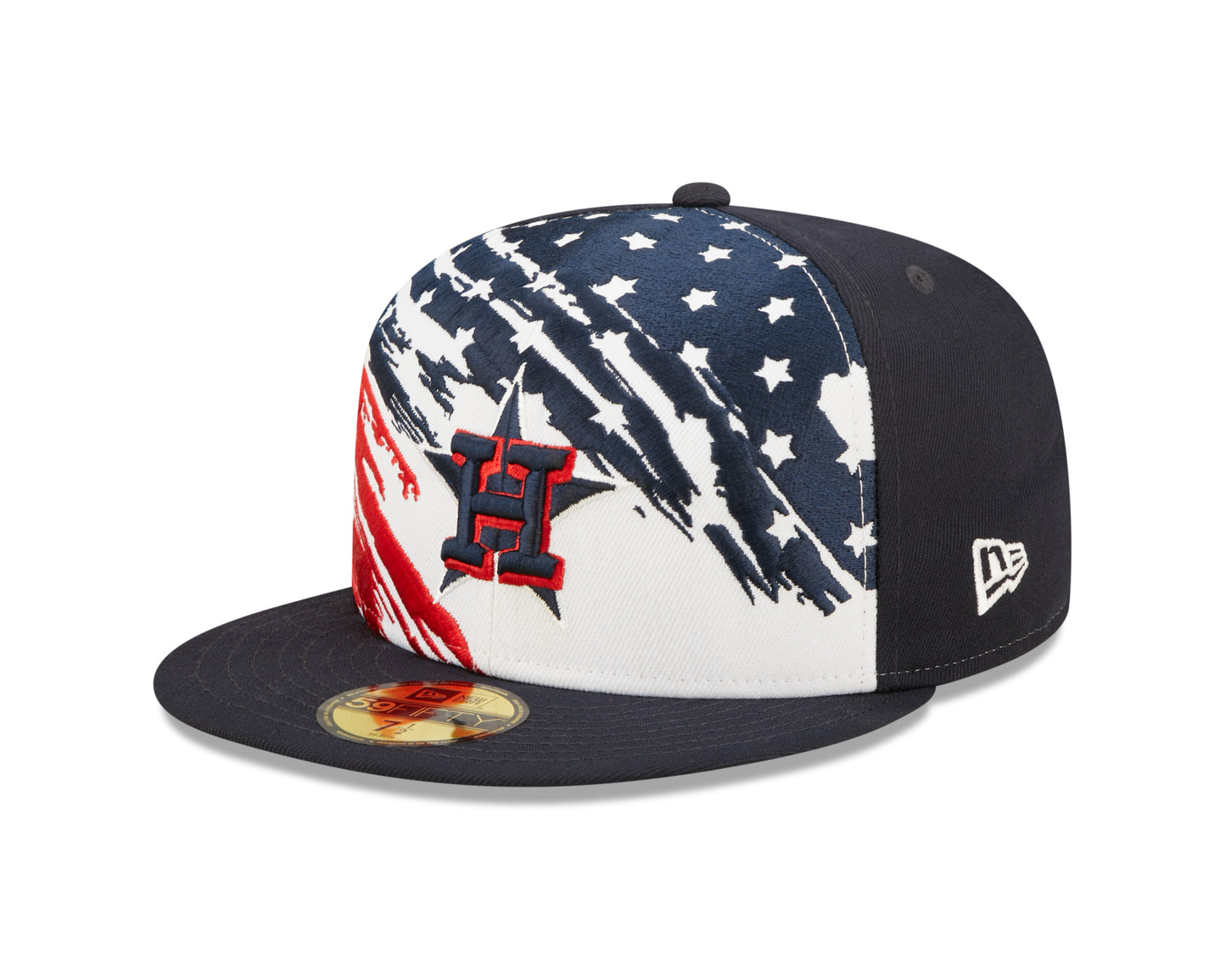 Houston Astros New Era Stars and Stripes July 4th 59fifty Fitted Hats