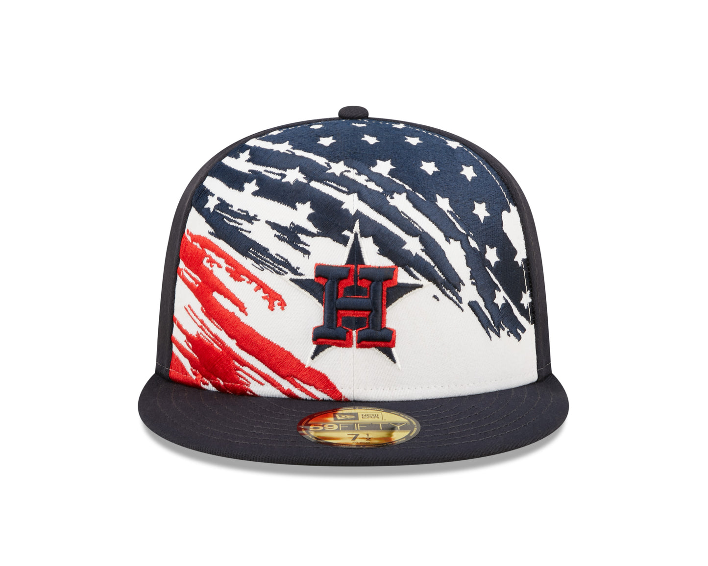 Houston Astros New Era Stars and Stripes July 4th 59fifty Fitted Hats