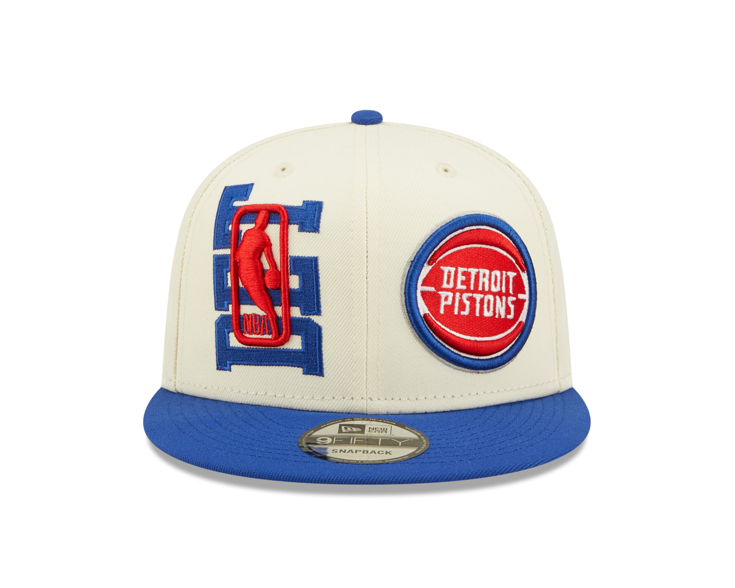 Detroit Pistons New Era NBA On Stage Draft 9FIFTY Snapback Hat - Cream