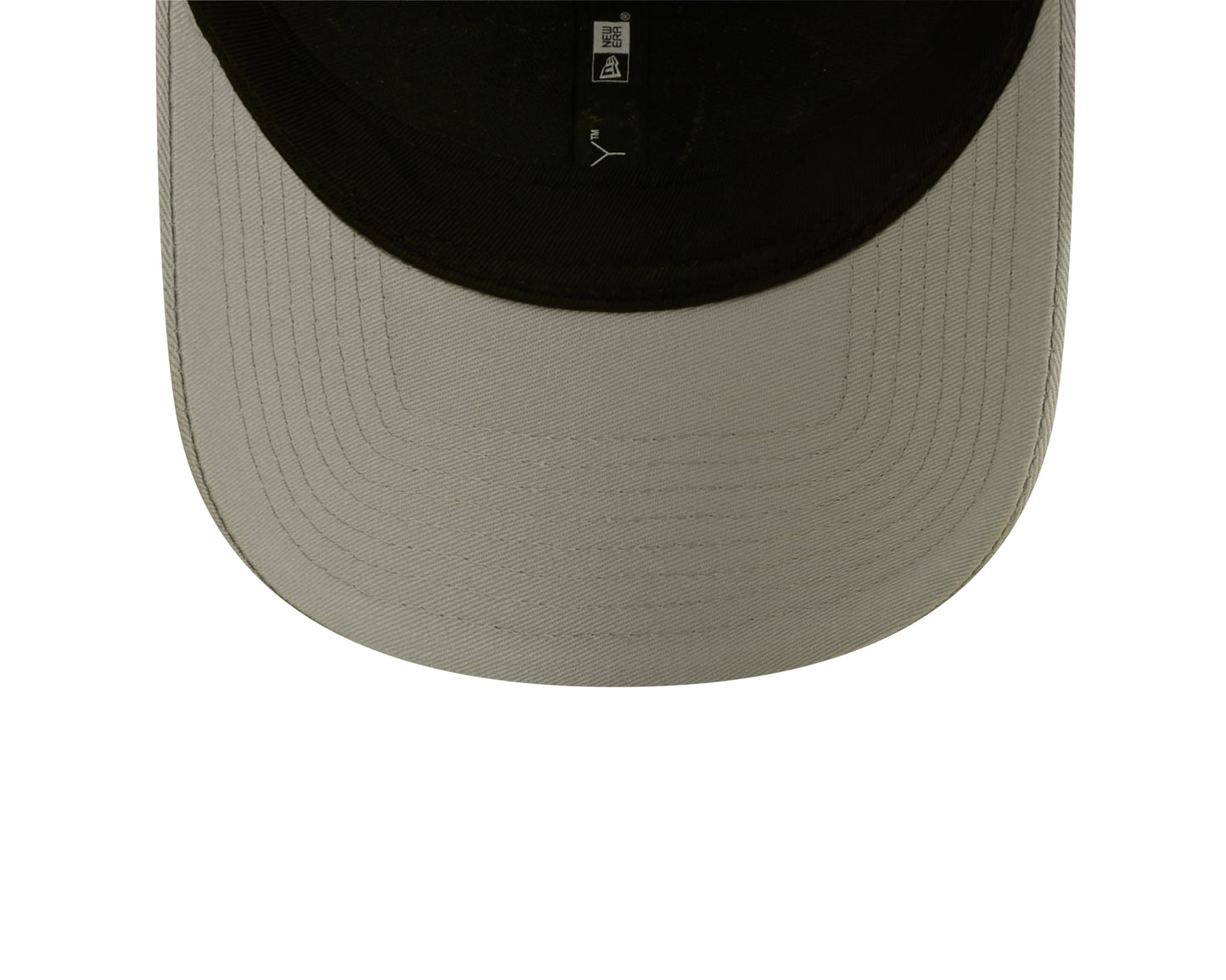 Las Vegas Raiders New Era Logo Patch Trucker Mesh 9Forty Snap Back Hat - Gray