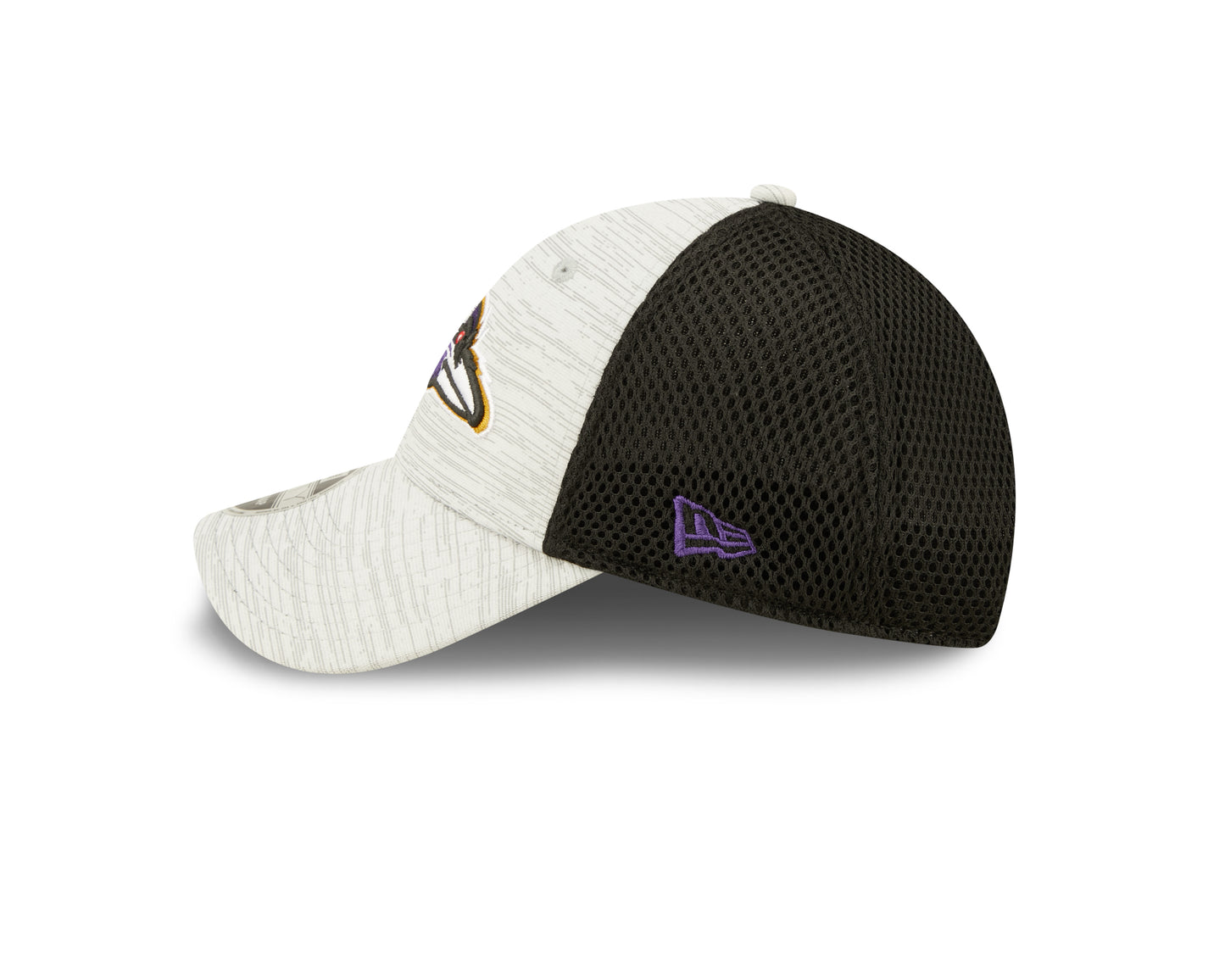 Baltimore Ravens Active Neo 9FORTY Adjustable Hat - Gray