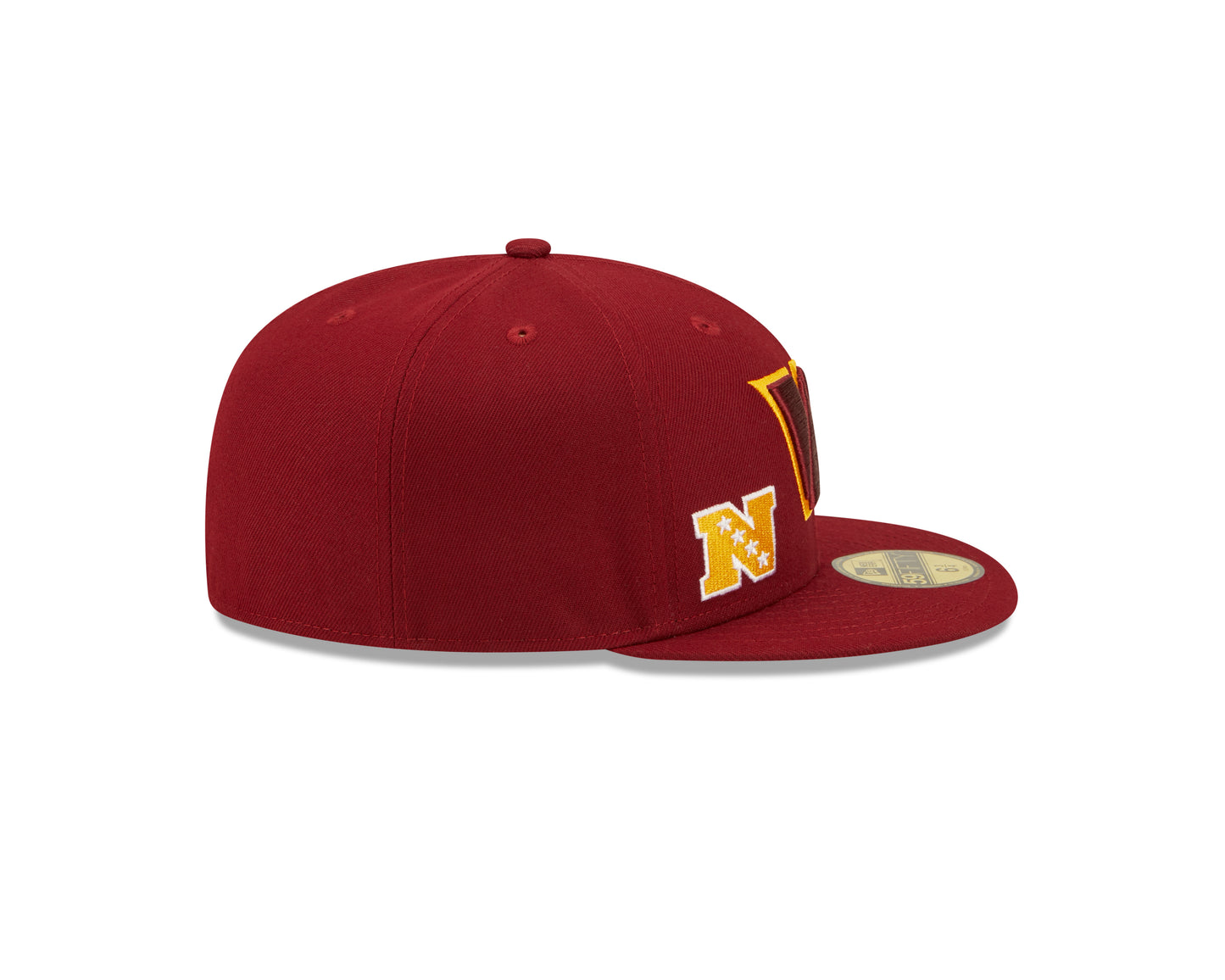 Washington Commanders New Era Identity 59FIFTY Fitted Hat - Burgandy