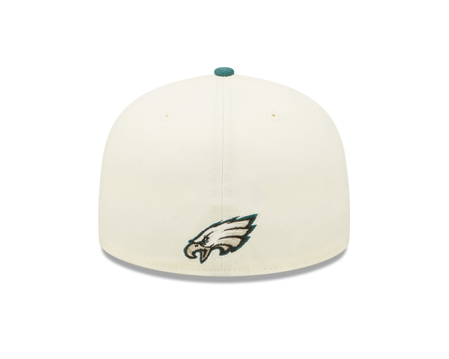 Philadelphia Eagles New Era NFL Sideline 59fifty Fitted Hat - Cream