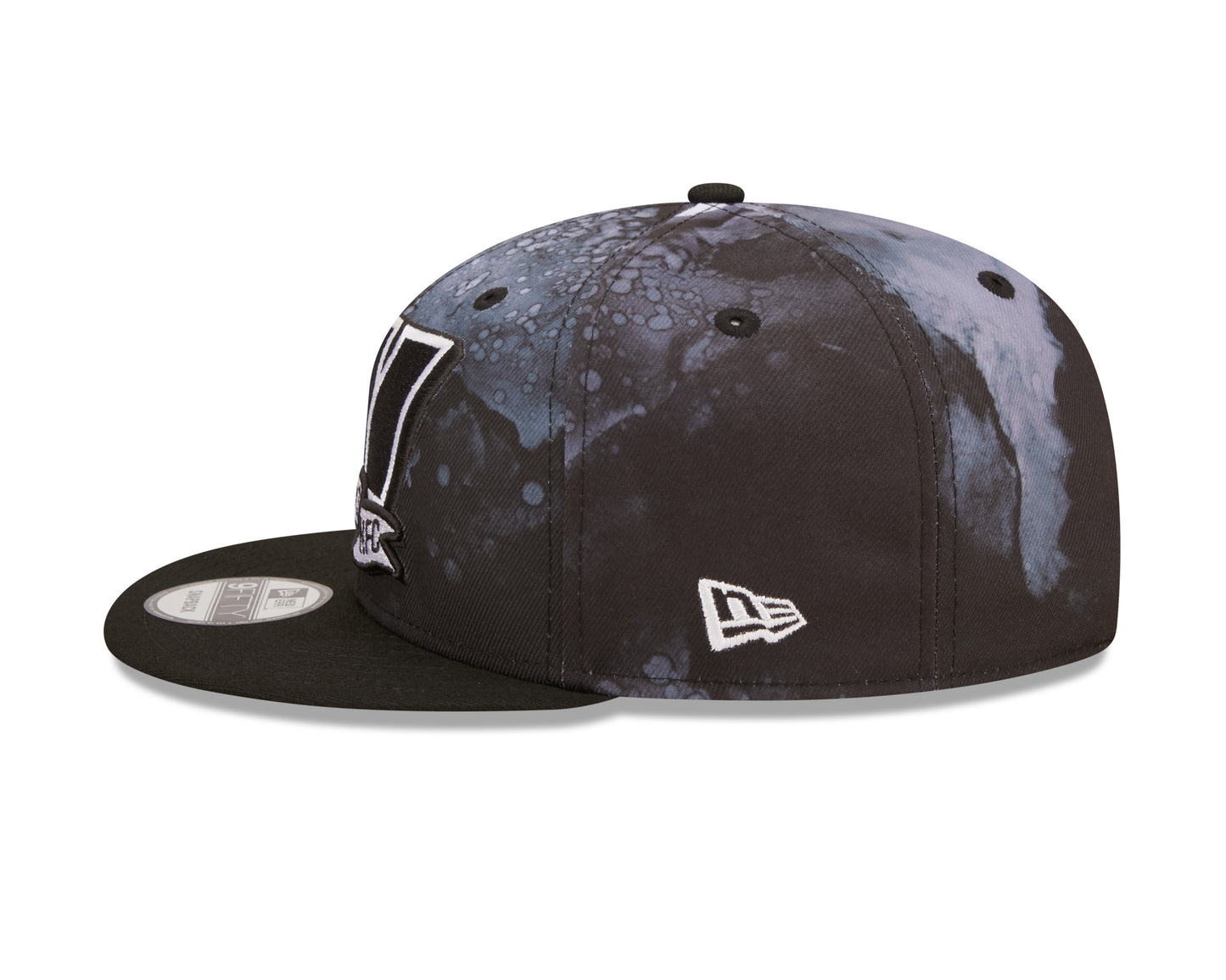 Washington Commanders Sideline Ink Black & White 9Fifty Snapback Hat
