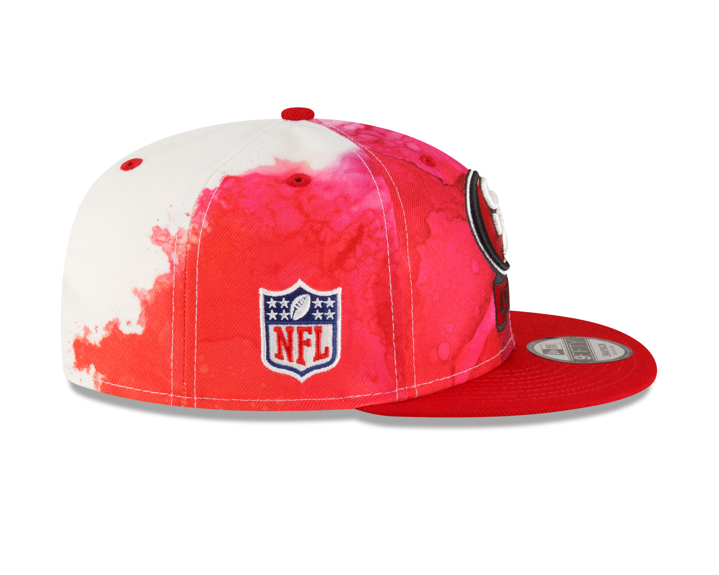 San Francisco 49ers Sideline Ink Team Color 9Fifty Snapback Hat