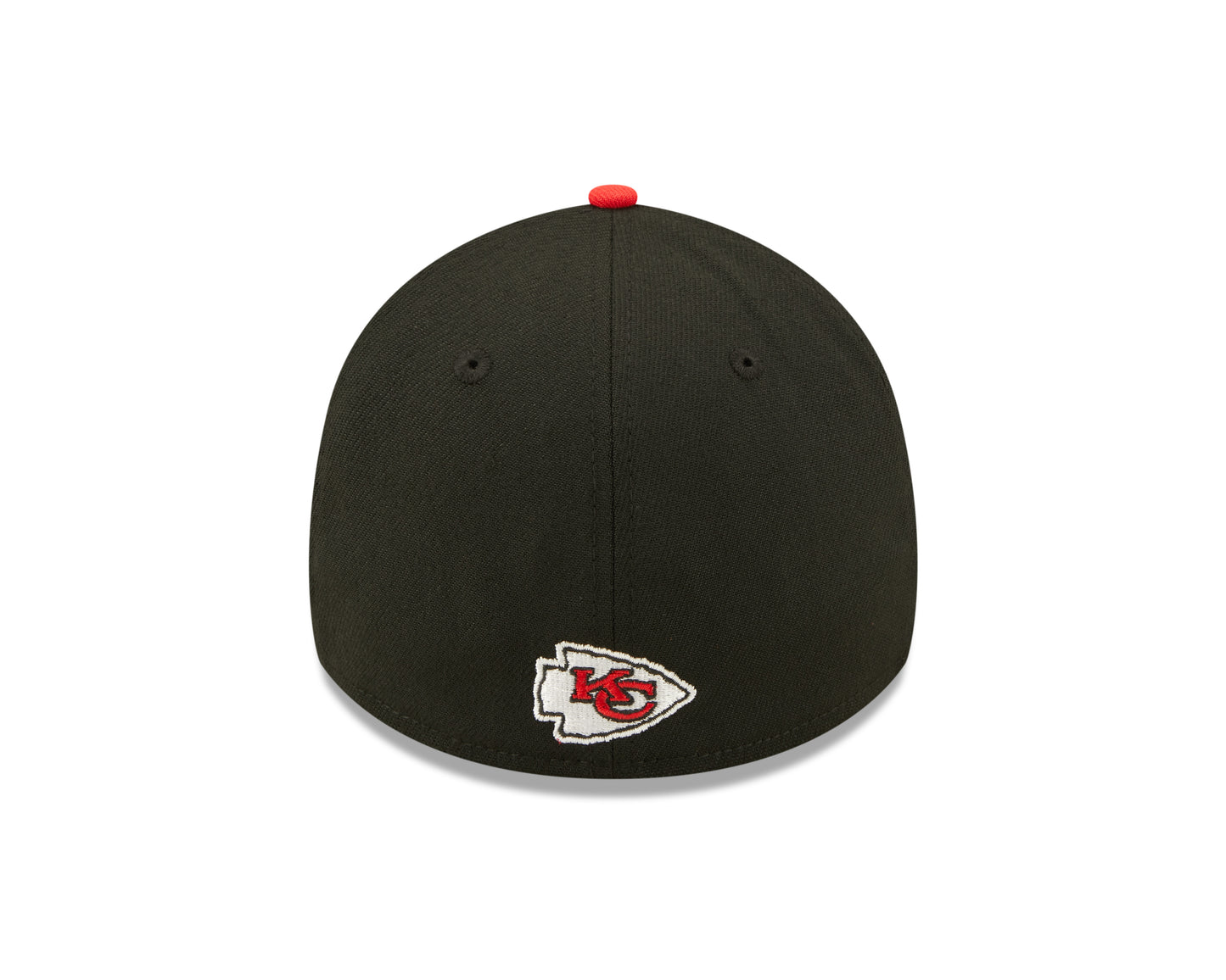 Kansas City Chiefs New Era Sideline Banner Team Colors 39THIRTY Flex Hat - Black