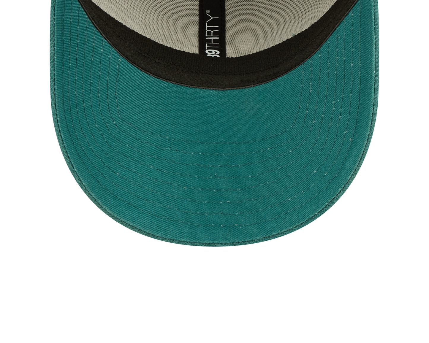 Philadelphia Eagles New Era Sideline Banner Team Colors 39THIRTY Flex Hat - Black