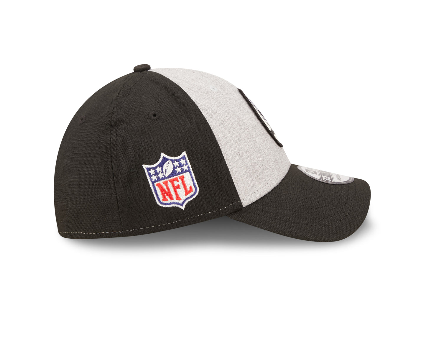 Las Vegas Raiders New Era Historic Sideline 39THIRTY Flex Hat - Heather
