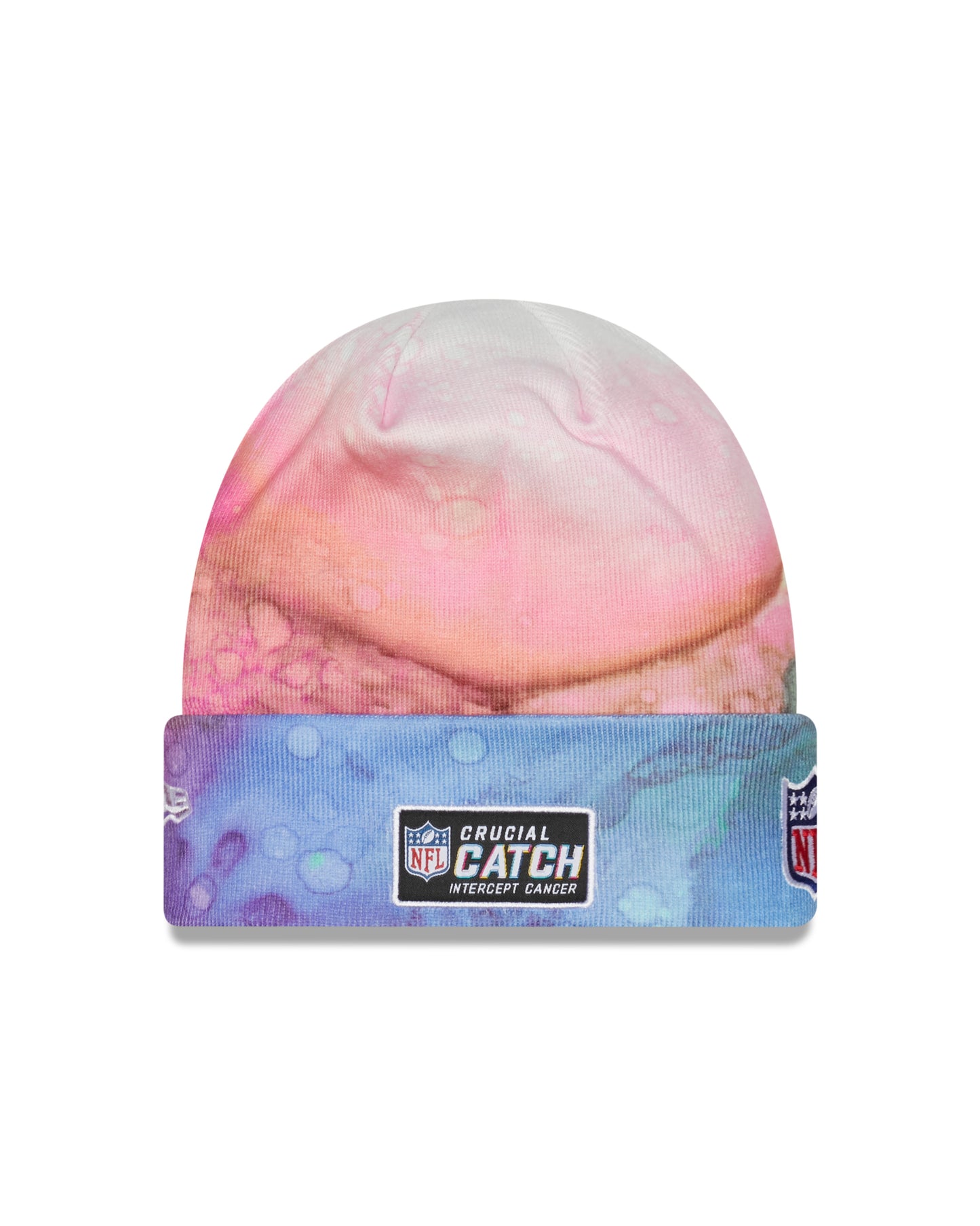 Los Angeles Chargers New Era Crucial Catch Knit Hat- Pink Ink