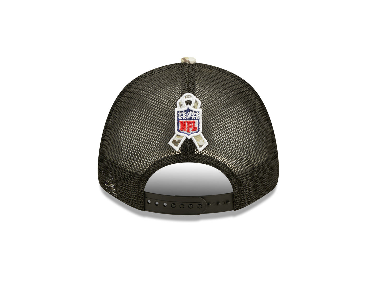 New England Patriots New Era Salute To Service 9FORTY Adjustable Hat - Black