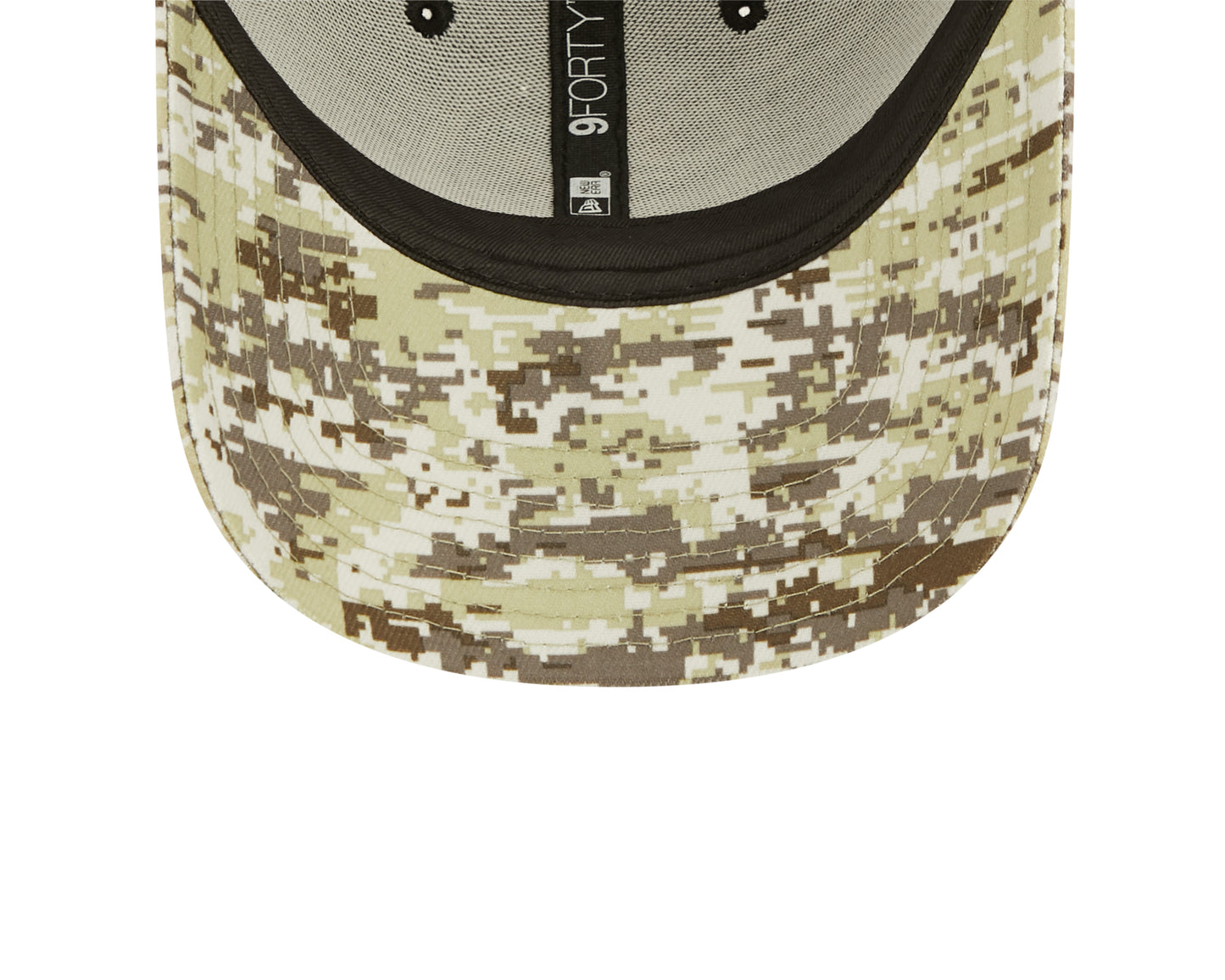 Pittsburgh Steelers New Era Salute To Service 9FORTY Adjustable Hat - Black