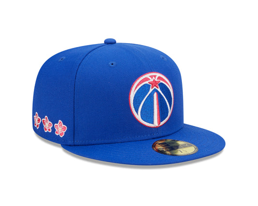 Washington Wizards New Era Alternate City Edition 59FIFTY Fitted Hat - Blue