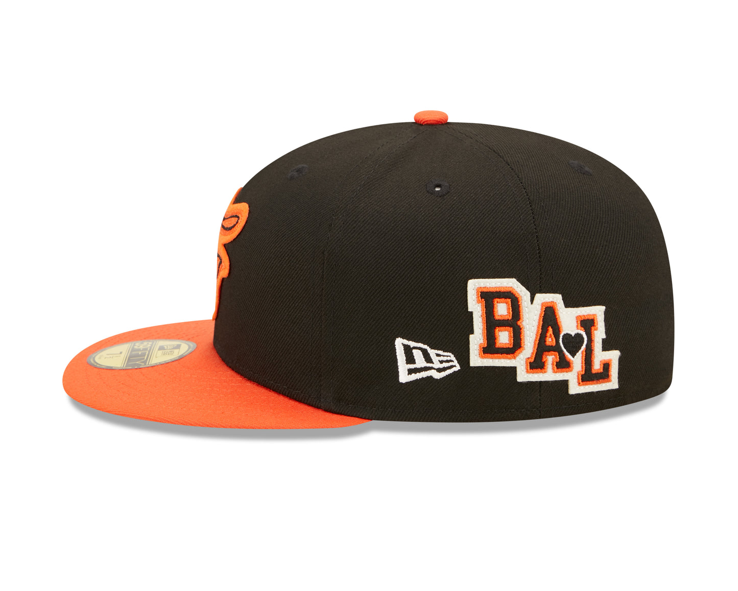 Baltimore Orioles New Era World Series Letterman 59FIFTY Fitted Hat