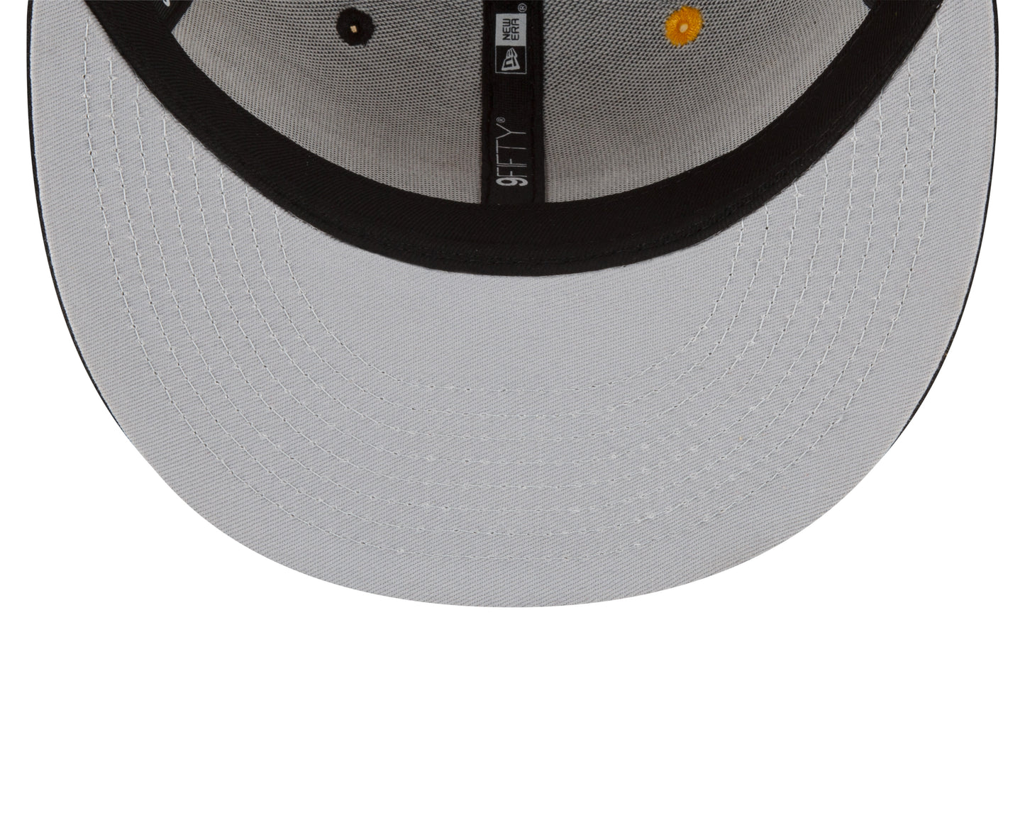 Pittsburgh Steelers New Era Team Split 9FIFTY Snap Back Hat - Yellow/Black